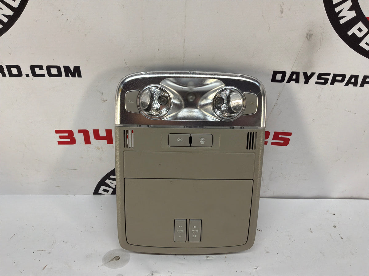 2014 Chevy SS Sedan Overhead Console Dome Light Controls OEM