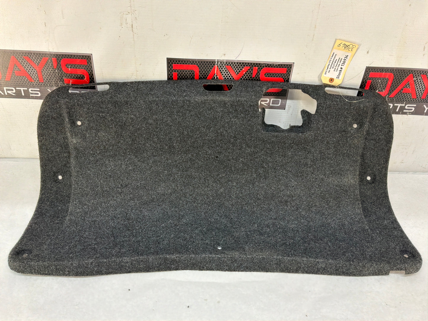 Trunk lid liner - Day's Parts Yard