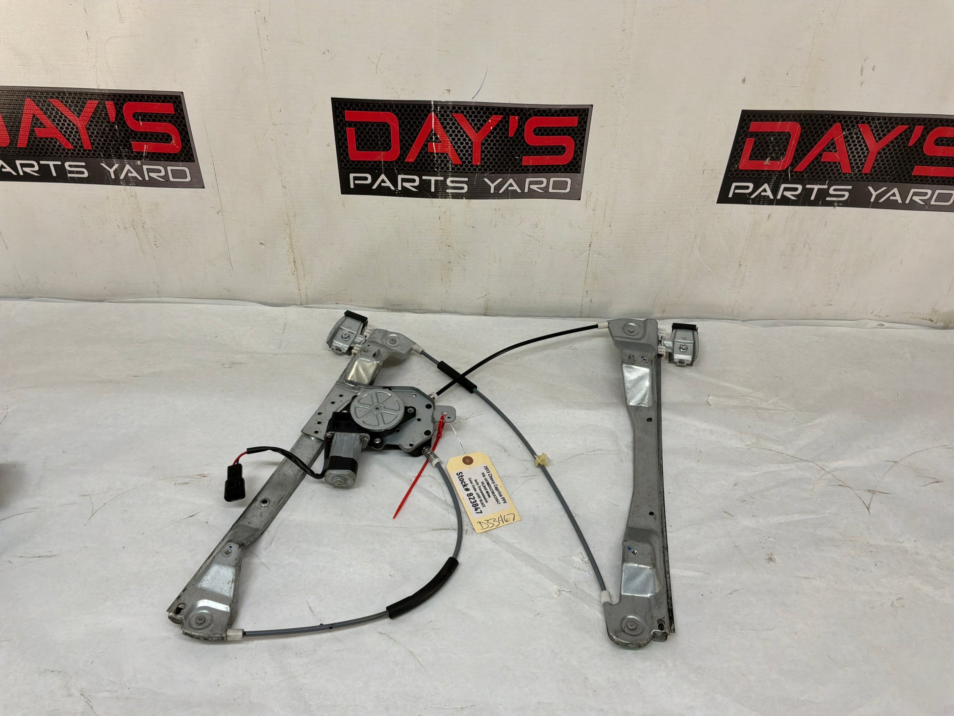 Window reg - Day's Parts Yard
