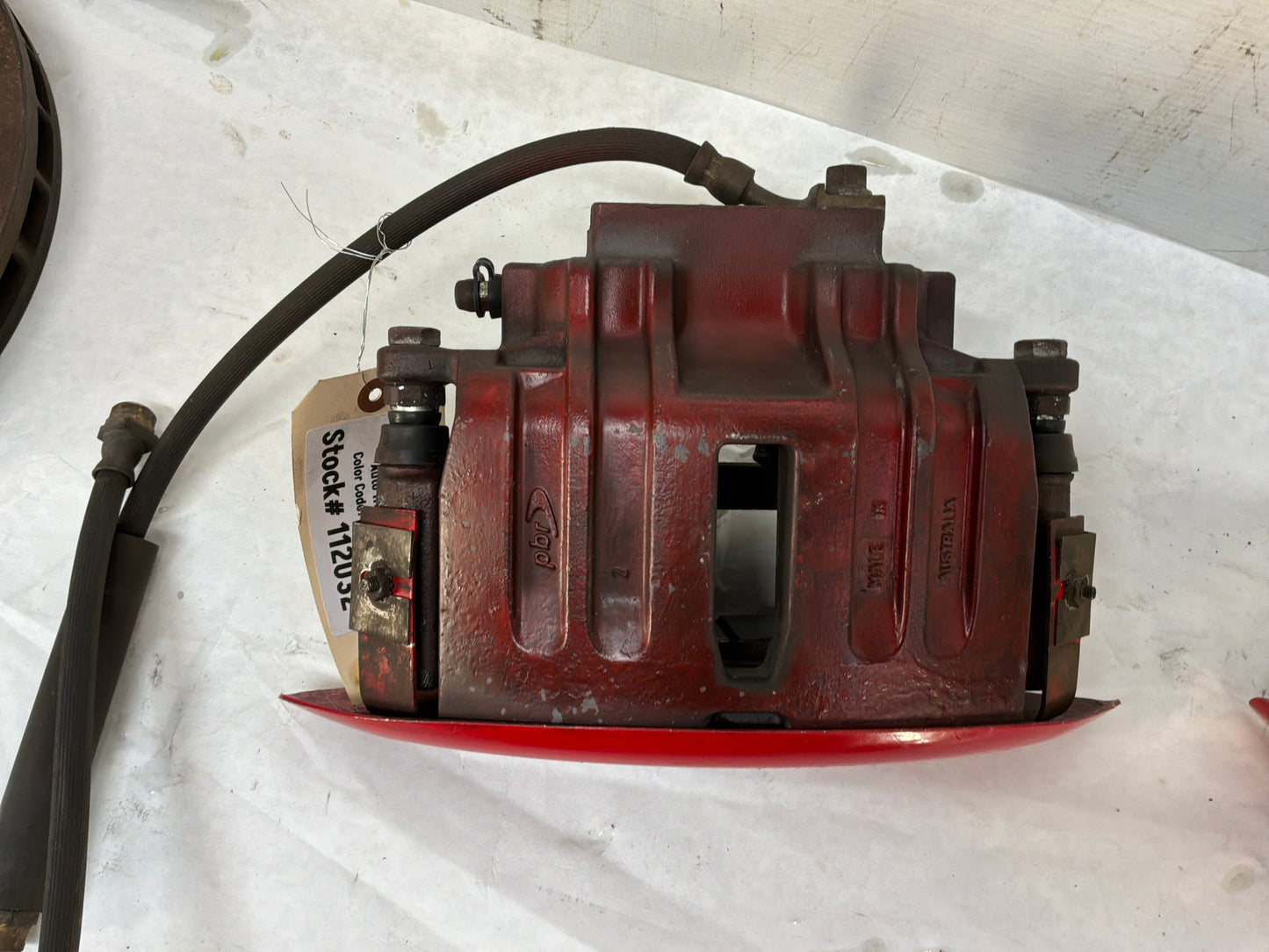 Front and rear PBR calipers w rotors - Day's Parts Yard