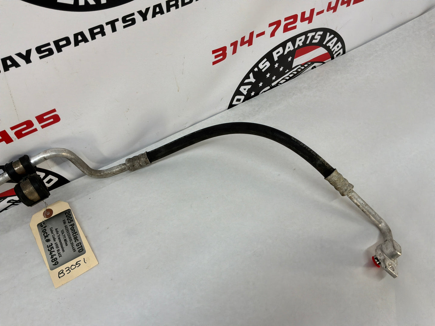 2005 Pontiac GTO A/C AC Air Conditioner Line Hose Tube OEM