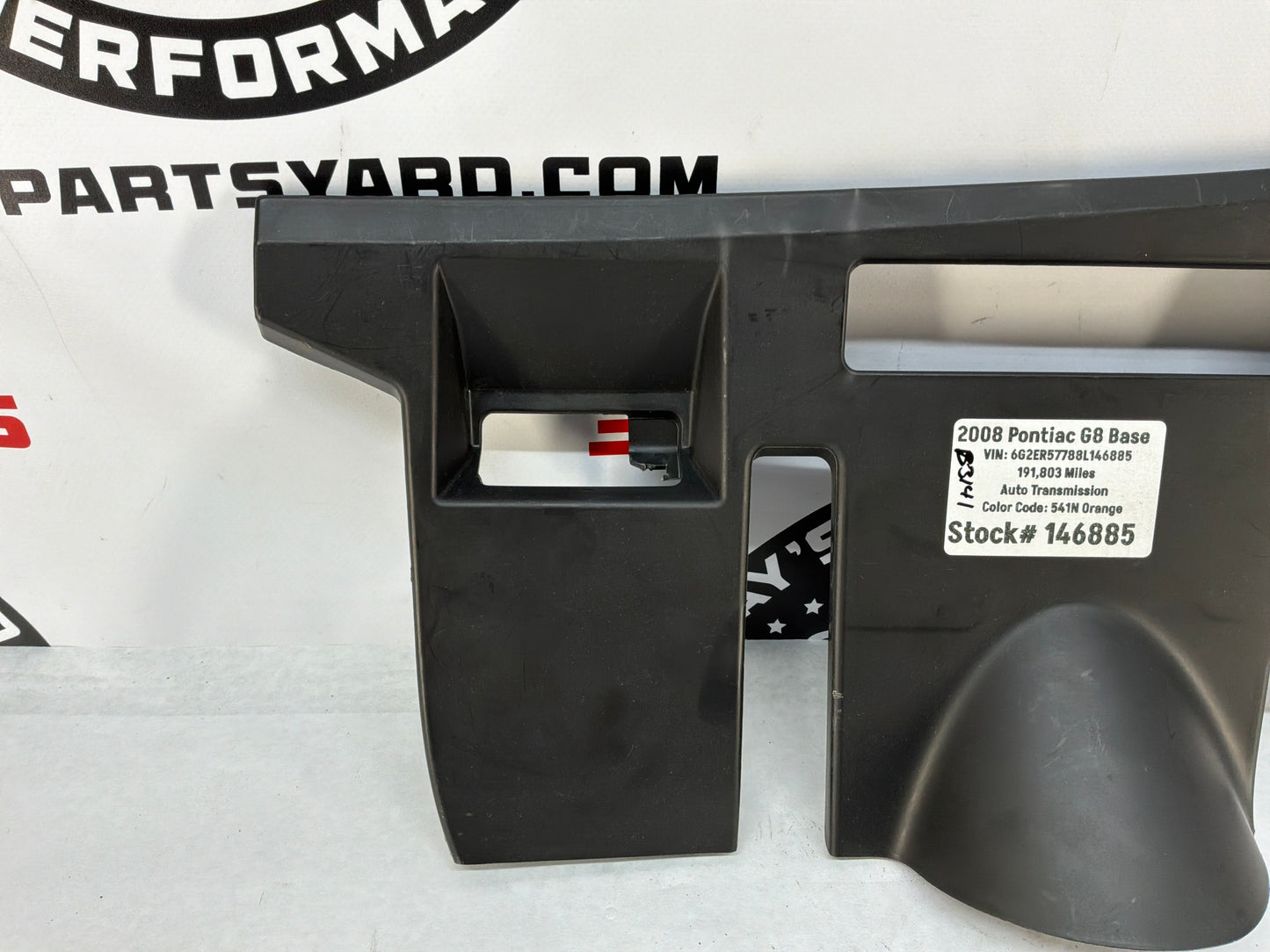 2008 Pontiac G8 Base LH Driver Lower Dash Cover Trim Panel  OEM