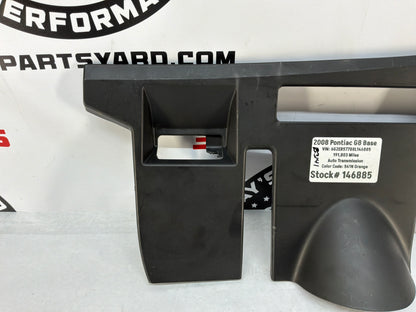 2008 Pontiac G8 Base LH Driver Lower Dash Cover Trim Panel  OEM