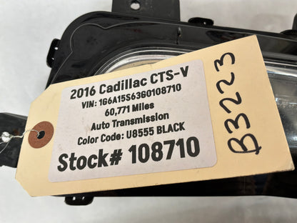 2016 Cadillac CTS-V RH Passenger Daytime Running Parking & Signal Light OEM