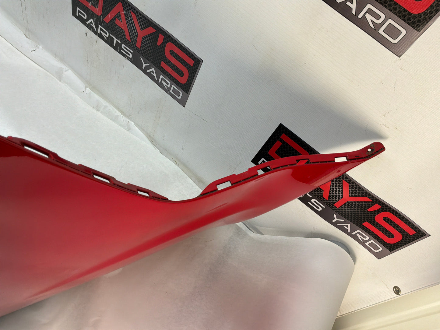 2015 Chevy SS Sedan Complete Rear Bumper Cover Panel Red OEM