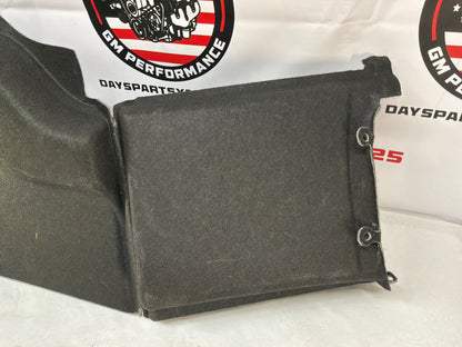 2017 Chevy SS Sedan RH Passenger Trunk Quarter Panel Carpet OEM