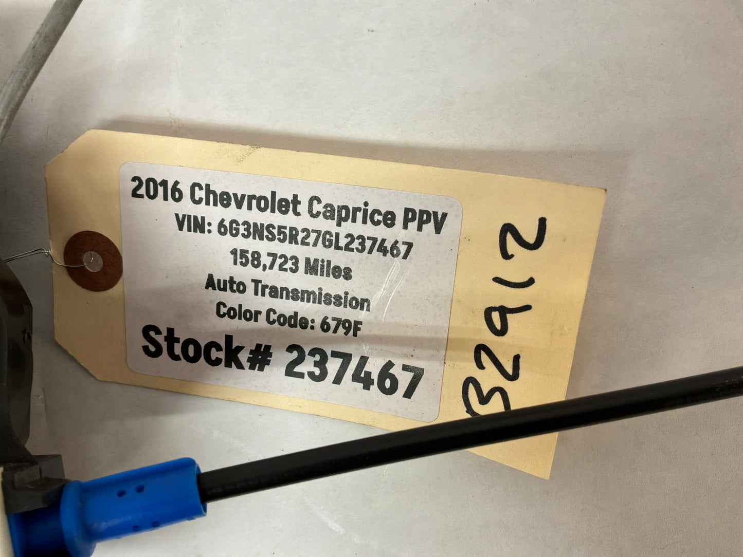 2016 Chevy Caprice PPV LH Driver Front Door Lock Actuator OEM