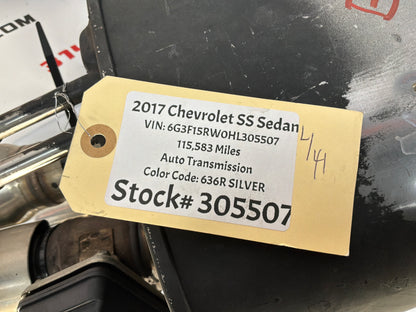 2017 Chevy SS Sedan Factory OEM Bi Mode RH & LH Exhaust Mufflers OEM