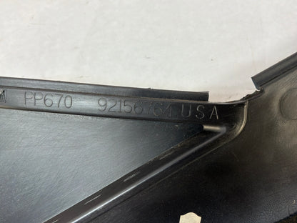 2005 Pontiac GTO RH & LH Console Interior Black Suede Trim Panels OEM