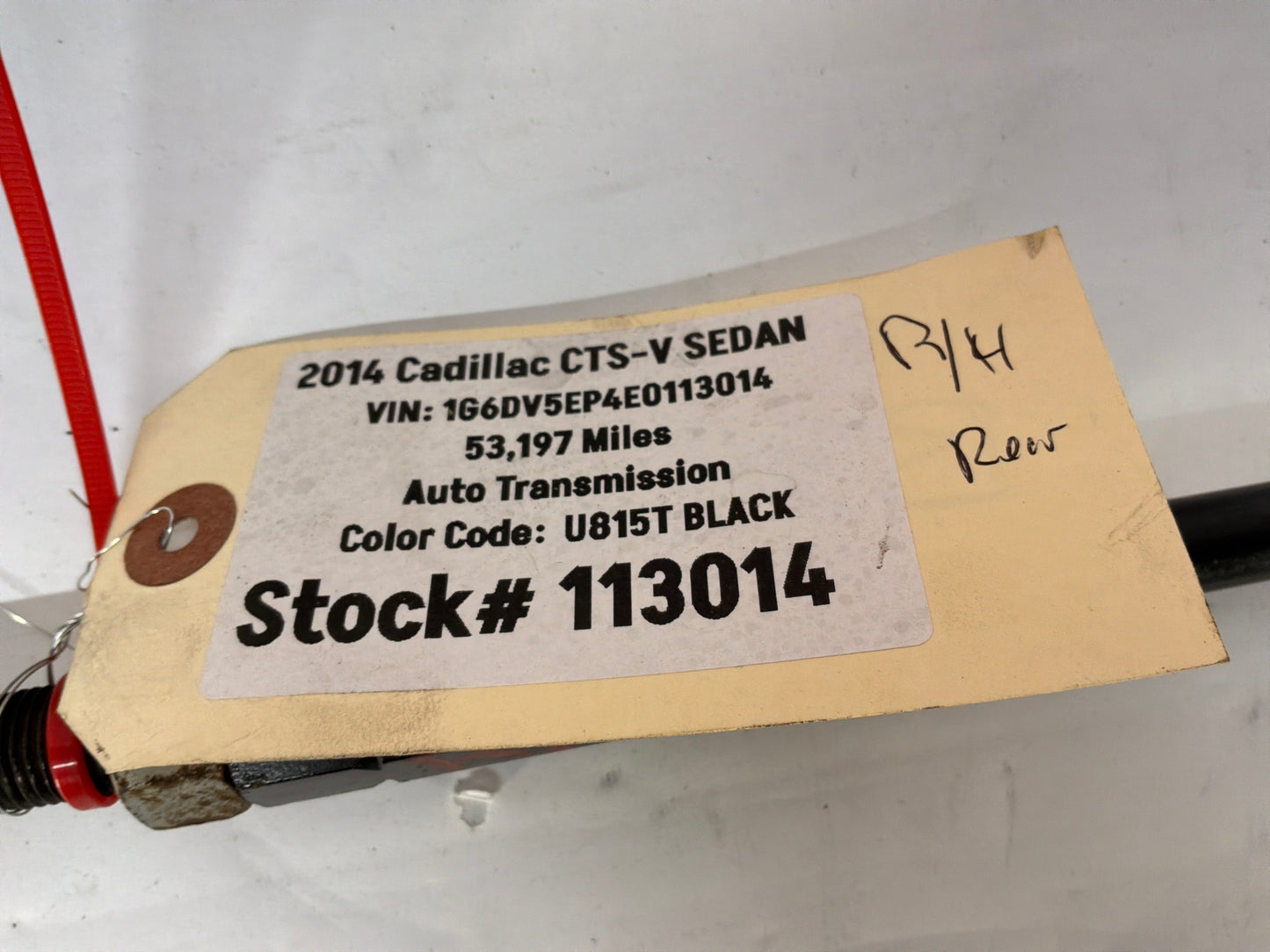 2014 Cadillac CTS-V Sedan RH Passenger Rear Lower Suspension Control Arm Assembly OEM