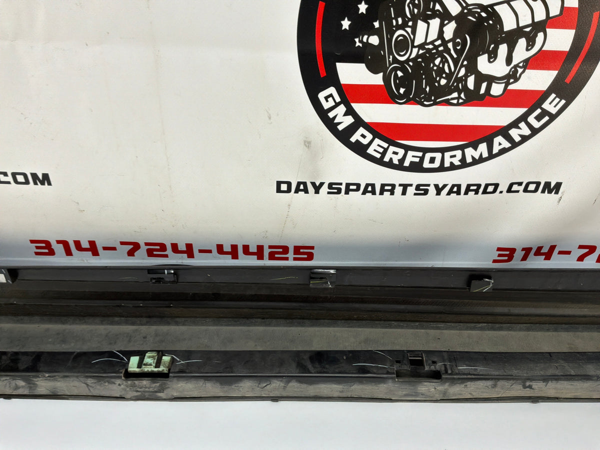 2009 Cadillac CTS-V LH Driver Rocker Molding Side Skirt Panel Black OEM