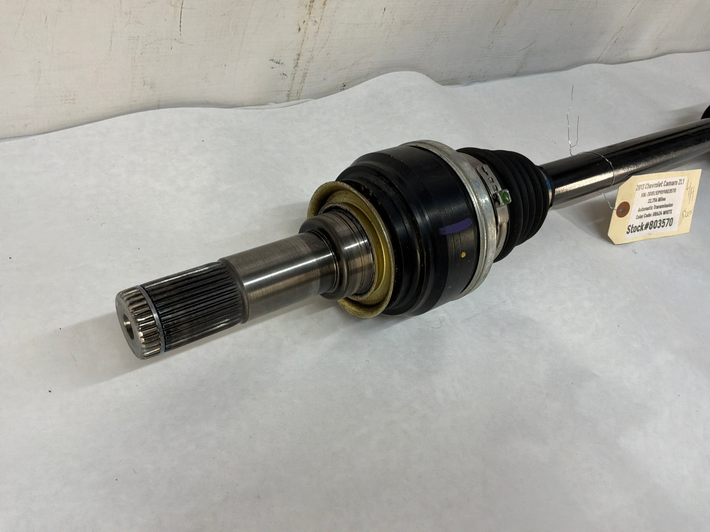 Lh axle - Day's Parts Yard