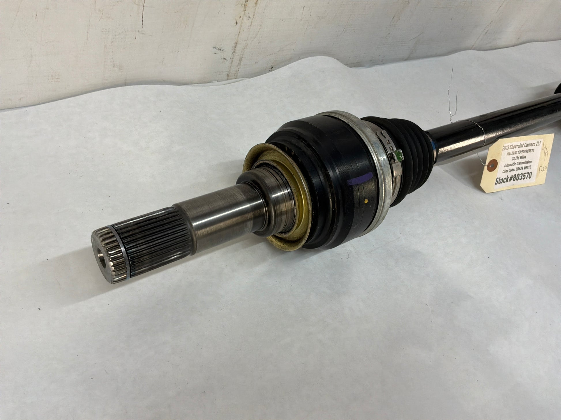 Lh axle - Day's Parts Yard