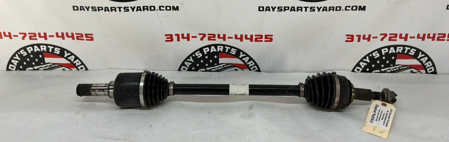 2014 Chevy SS Sedan LH Driver Rear CV Axle Half Shaft OEM