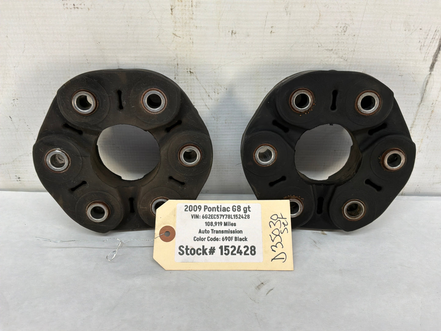 Driveshaft couplers - Day's Parts Yard