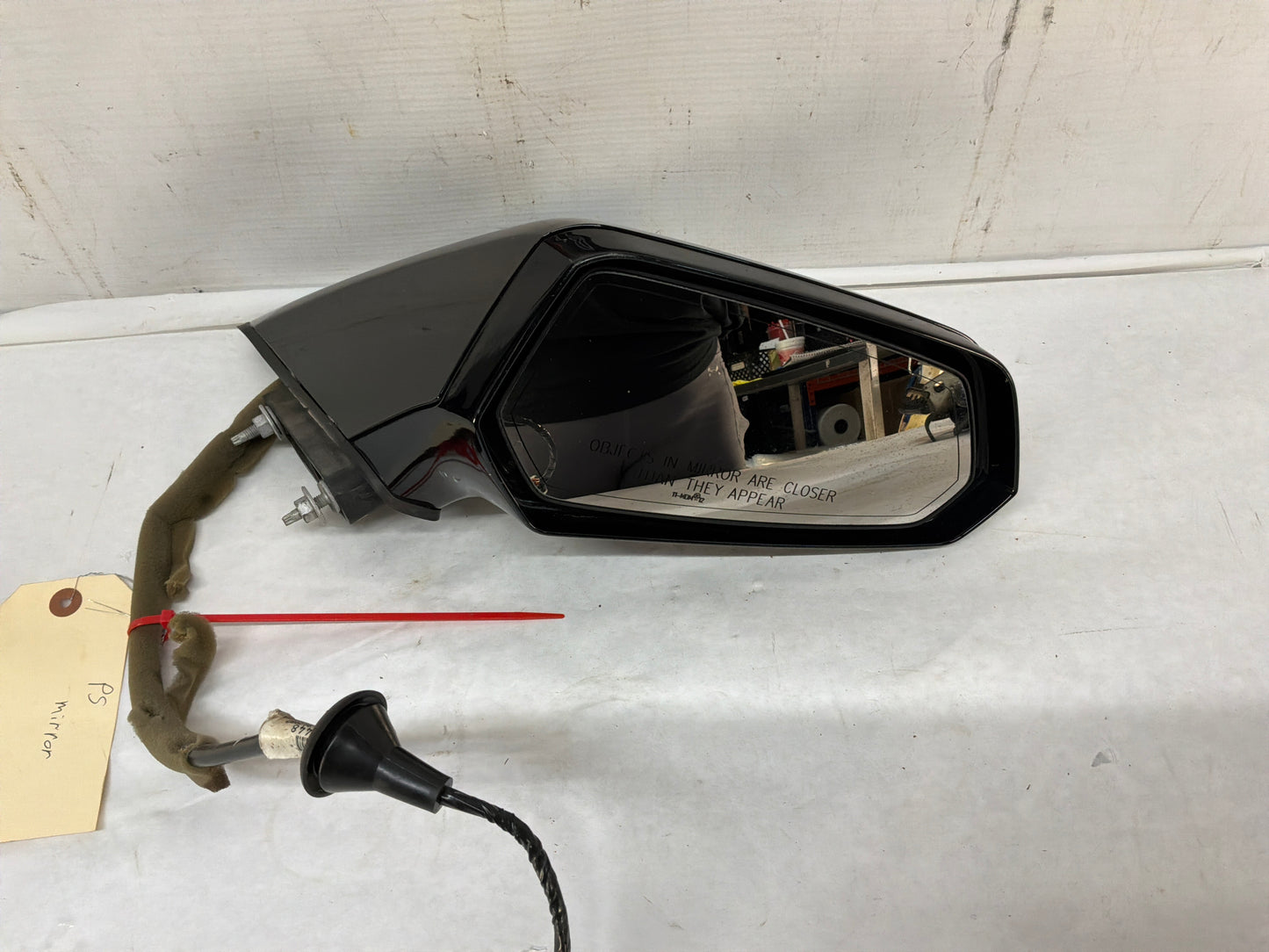 2013 Chevy Camaro RH Passenger Exterior Out Side Mirror Black OEM