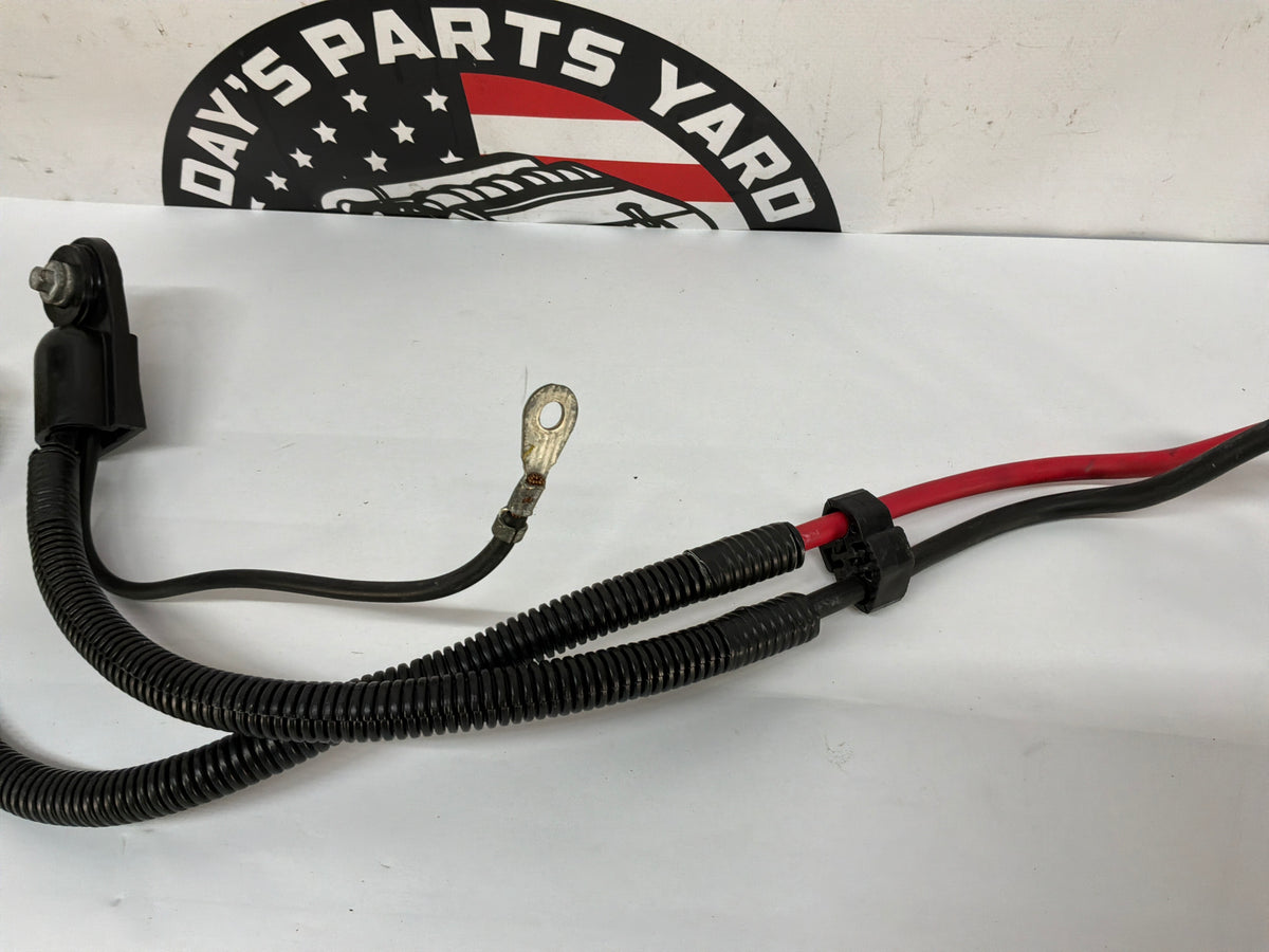 2002 Chevy C5 Corvette Positive Negative Battery Starter Wire Wiring Harness OEM