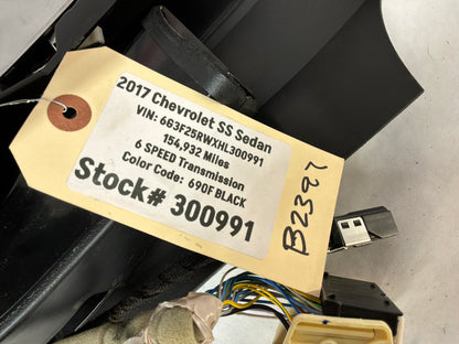 2017 Chevrolet SS Sedan Center Console OEM