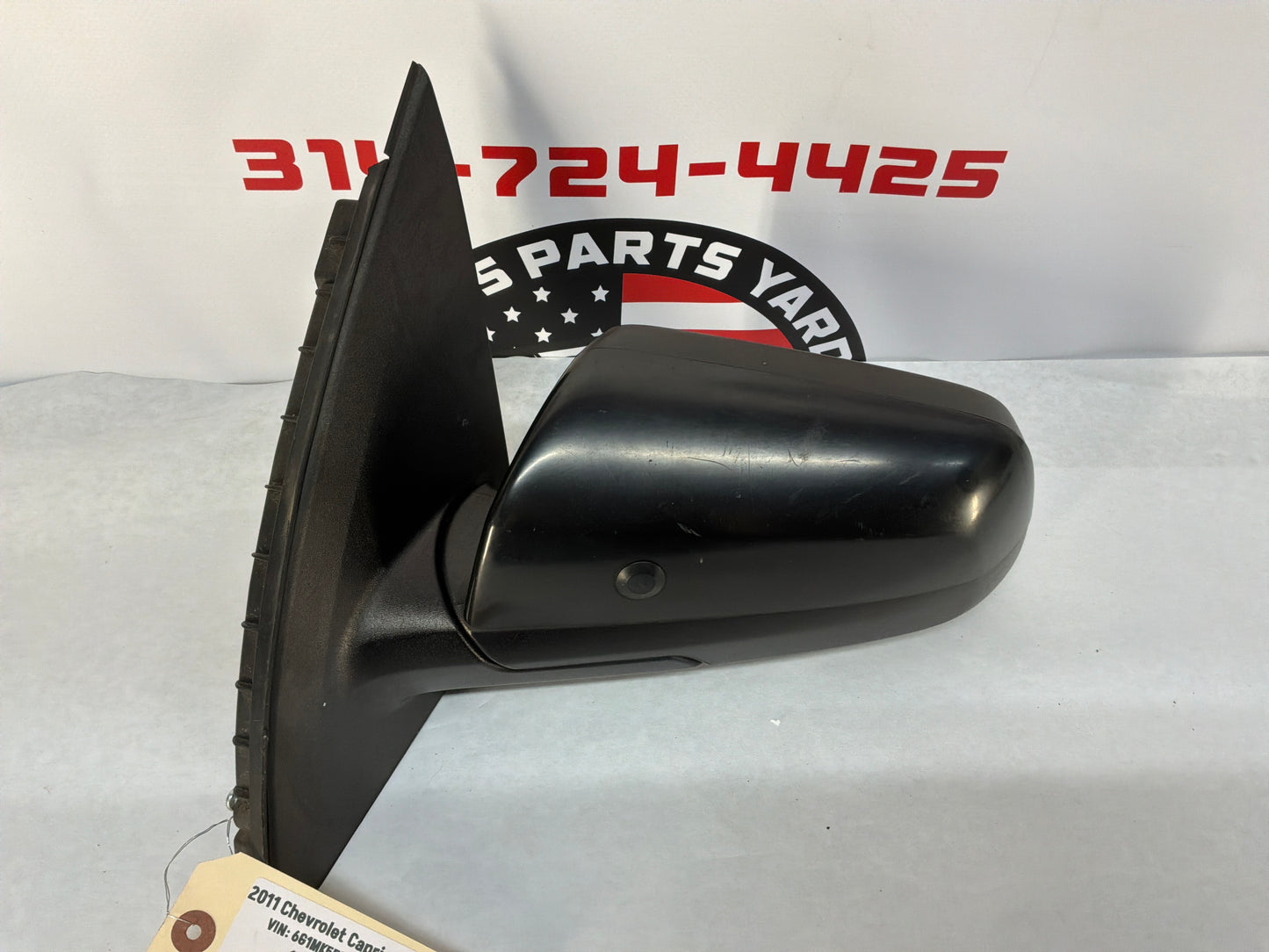 2011 Chevy Caprice PPV LH Driver Exterior Outside Mirror Black OEM