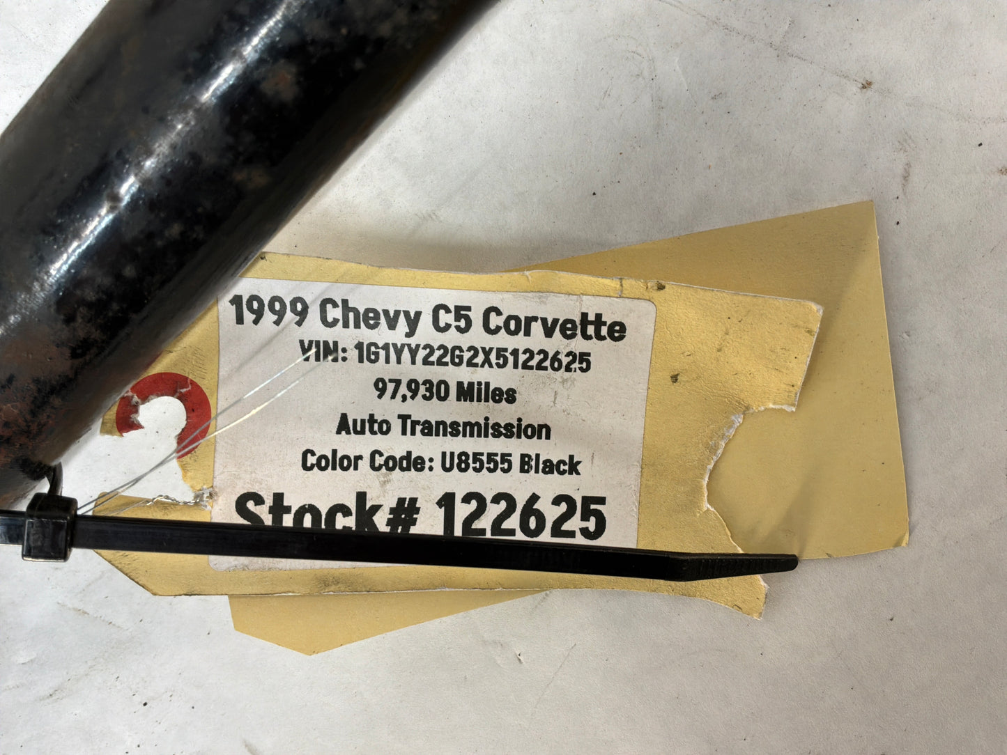 1999 Chevy C5 Corvette LH Driver Rear CV Axle Half Shaft OEM