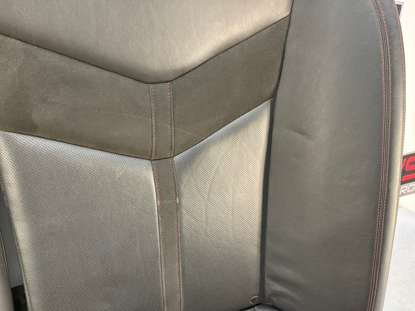 2015 Chevrolet SS Sedan Front and Rear Black Leather Seats OEM
