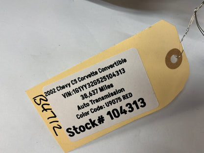 2002 Chevy Corvette Convertible Air Intake Filter Housing Cleaner Assembly OEM