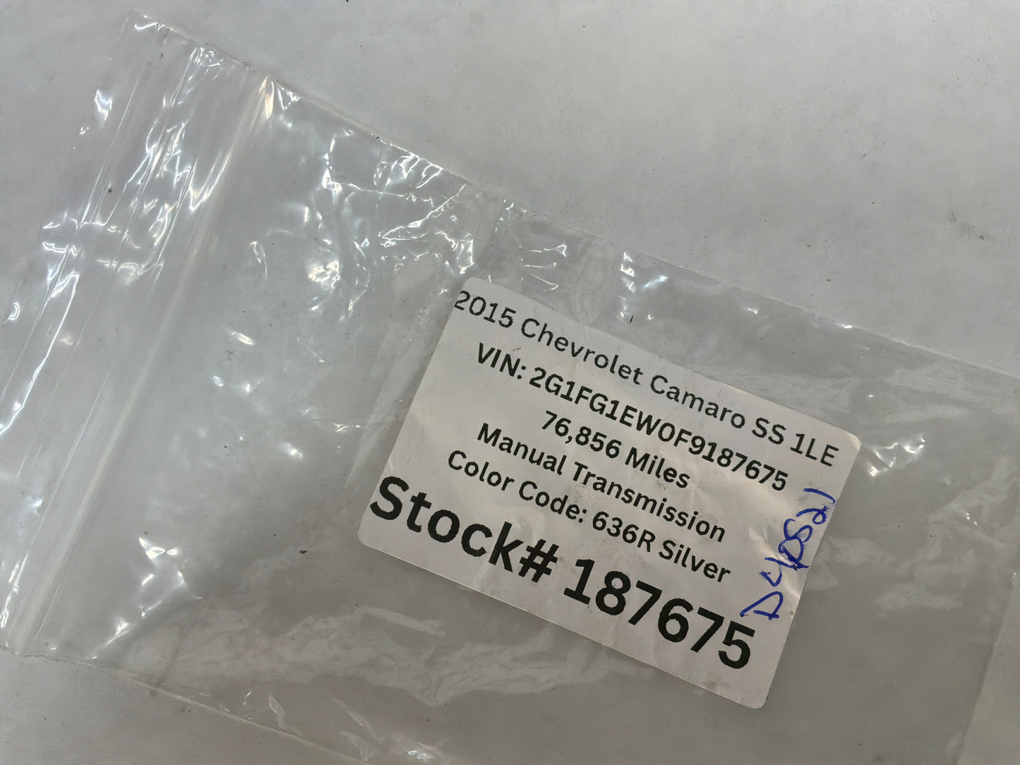 2015 Chevrolet Camaro SS 1LE Trunk Deck Lid Compartment Bumper Adjuster OEM