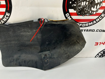 2006 Pontiac GTO RH Passenger Rear Wheel Fender Liner OEM