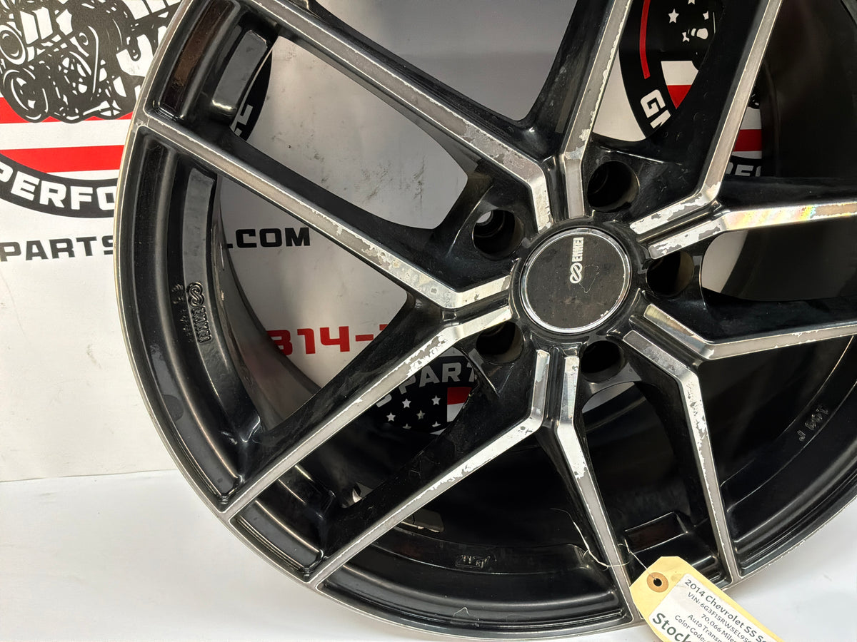 2014 Chevy SS Sedan Enkei RPF1 Wheels Rims 19x8 19x9