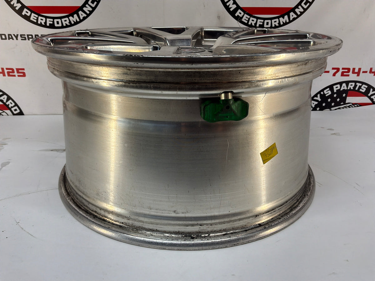 2009 Cadillac CTS-V Sedan Rear Factory OEM Polished Wheel Rim 19x9.5