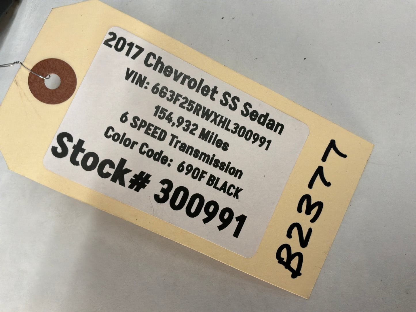 2017 Chevy SS Sedan Gauge Cluster Speedometer Instrument Panel OEM