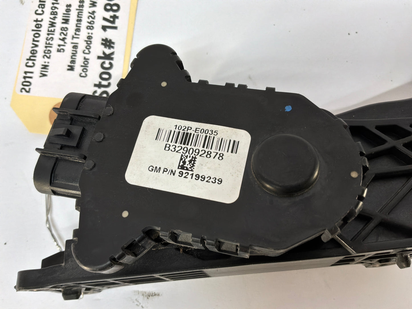 2011 Chevy Camaro SS Accelerator Fuel Gas Pedal OEM