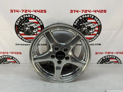 1999 Pontiac Firebird Trans Am Formula WS6 Polished Wheel 17x9