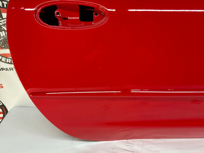 2002 Chevy C5 Corvette Corvette Convertible RH Passenger Interior Door Panel Red OEM