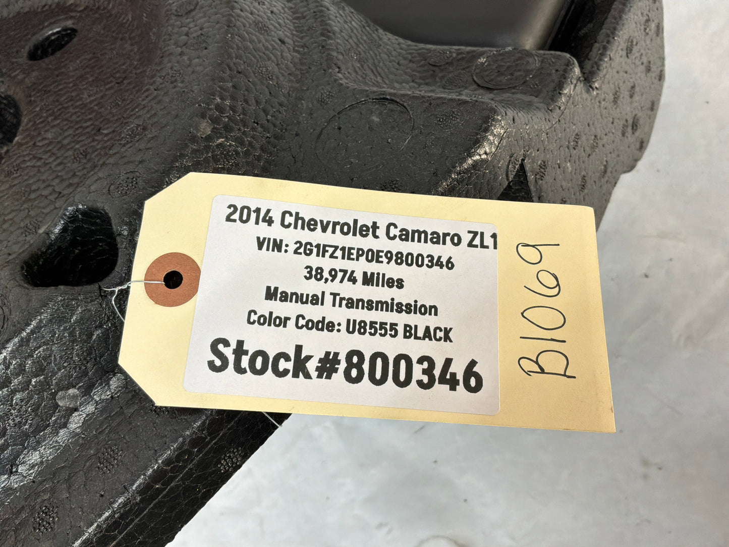 2014 Chevy Camaro ZL1 Spare Tire Air Compressor Inflator w/ Sealant OEM