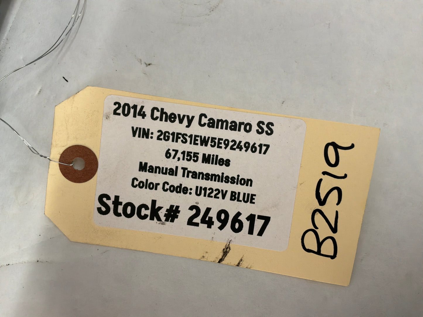 2014 Chevy Camaro SS Rear Brembo Brake Caliper OEM