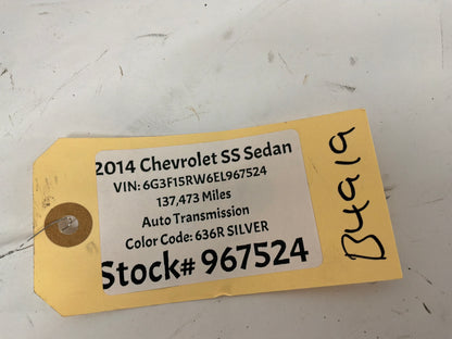 2014 Chevy SS Sedan Jump Starter Positive Post Battery Circuit Fuse Block OEM