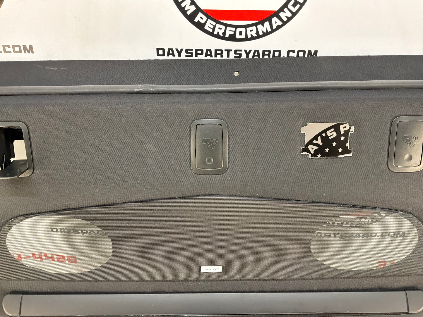 2016 Cadillac CTS-V Rear Window Package Tray Parcel Shelf Panel Trim OEM