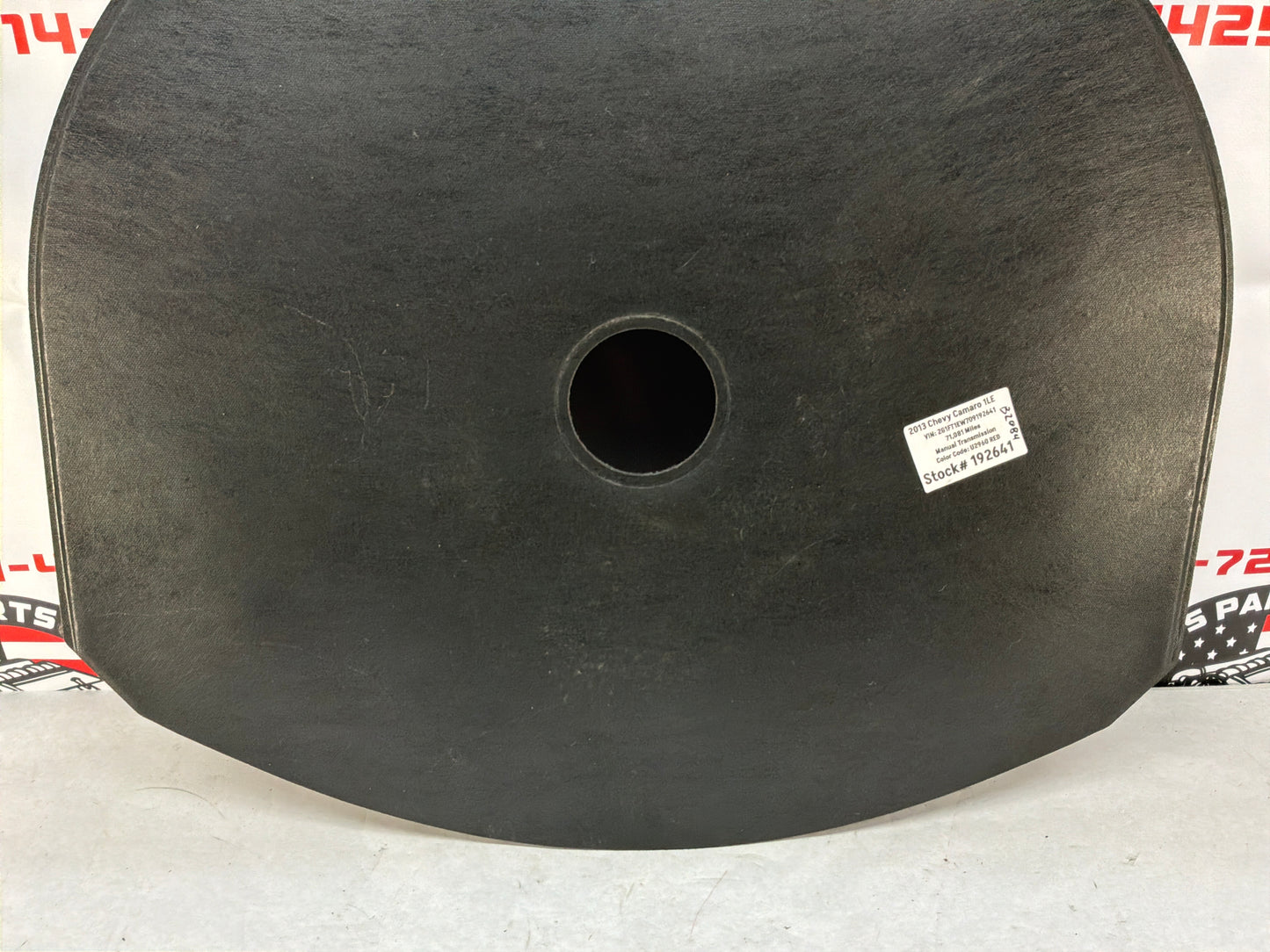 2013 Chevy Camaro 1LE Hard Spare Tire Compartment Trunk Battery Stowage Cover Panel OEM
