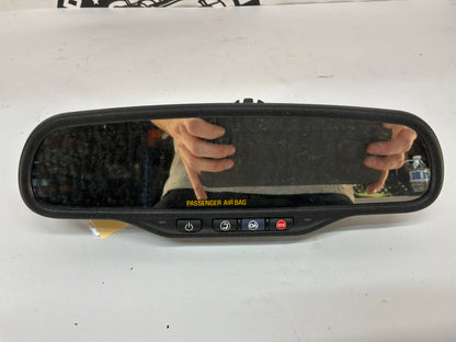 2014 Chevy SS Sedan Rear View Rearview Mirror Auto Dimming & OnStar OEM