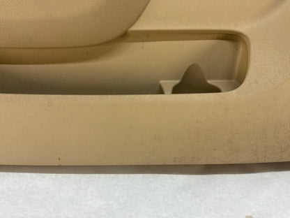 2012 Chevy Avalanche LH Driver Front Interior Door Panel Cashmere OEM