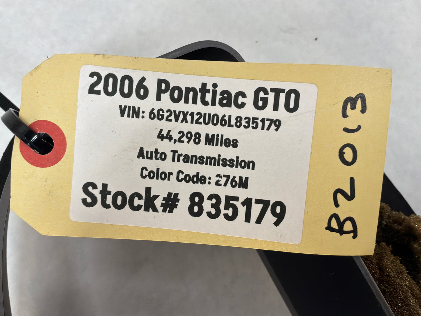 2006 Pontiac GTO Instrument Speedometer Gauge Cluster Bezel Trim Panel OEM