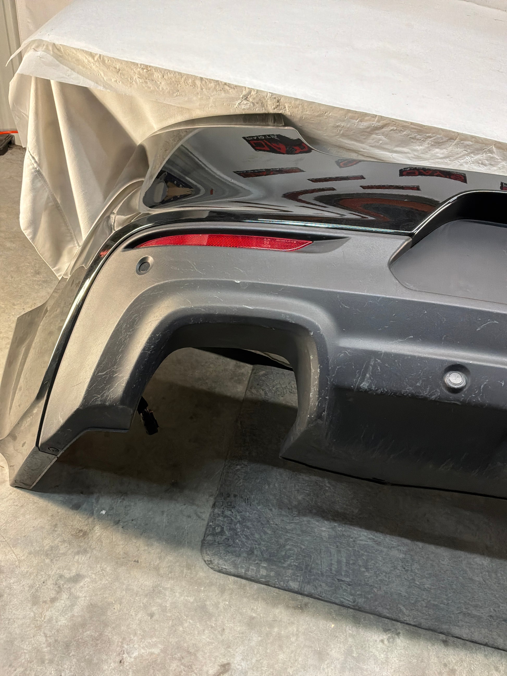 2014 Chevy SS Sedan Rear Bumper Cover Black  OEM - Day's Parts Yard
