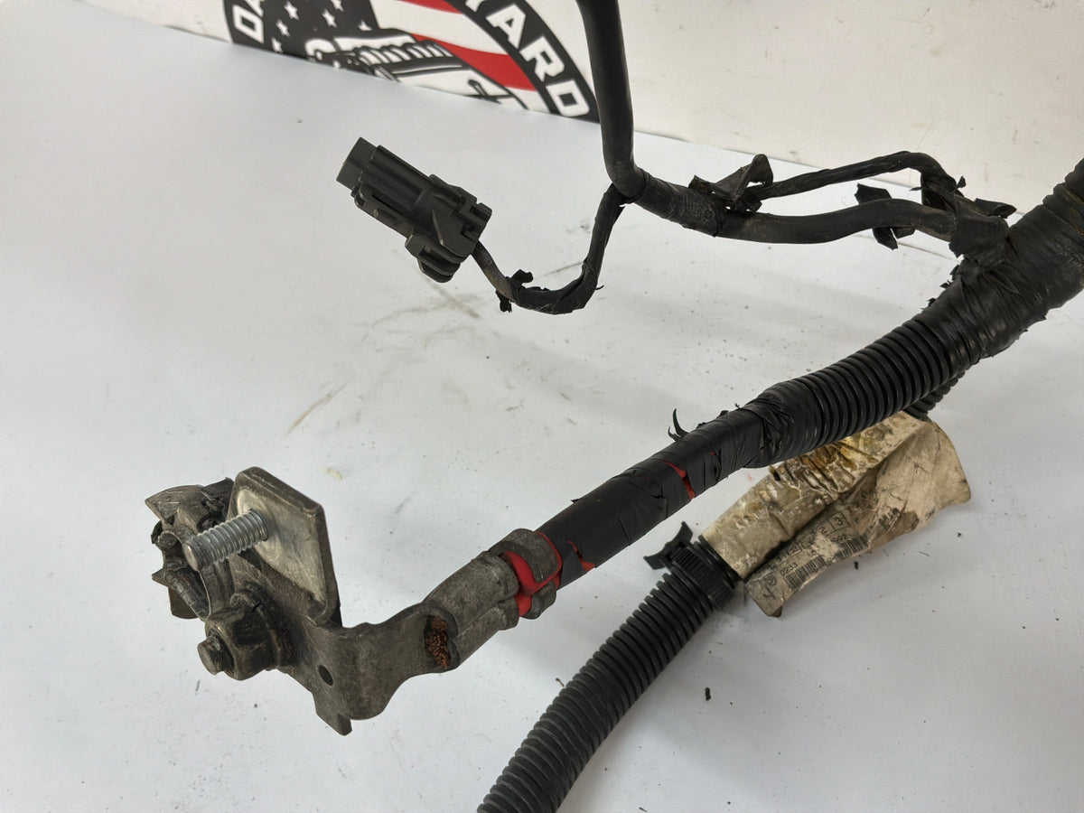2006 Pontiac GTO Starter Alternator Positive Negative Battery Cable Wire Wiring Harness OEM