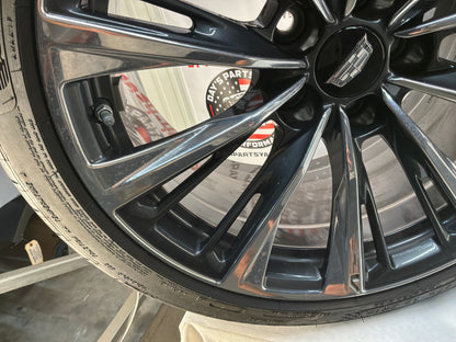 Cadillac CT5-V CT5V CT5 V Blackwing Black Wing Factory OEM Wheels Rims Front Rear