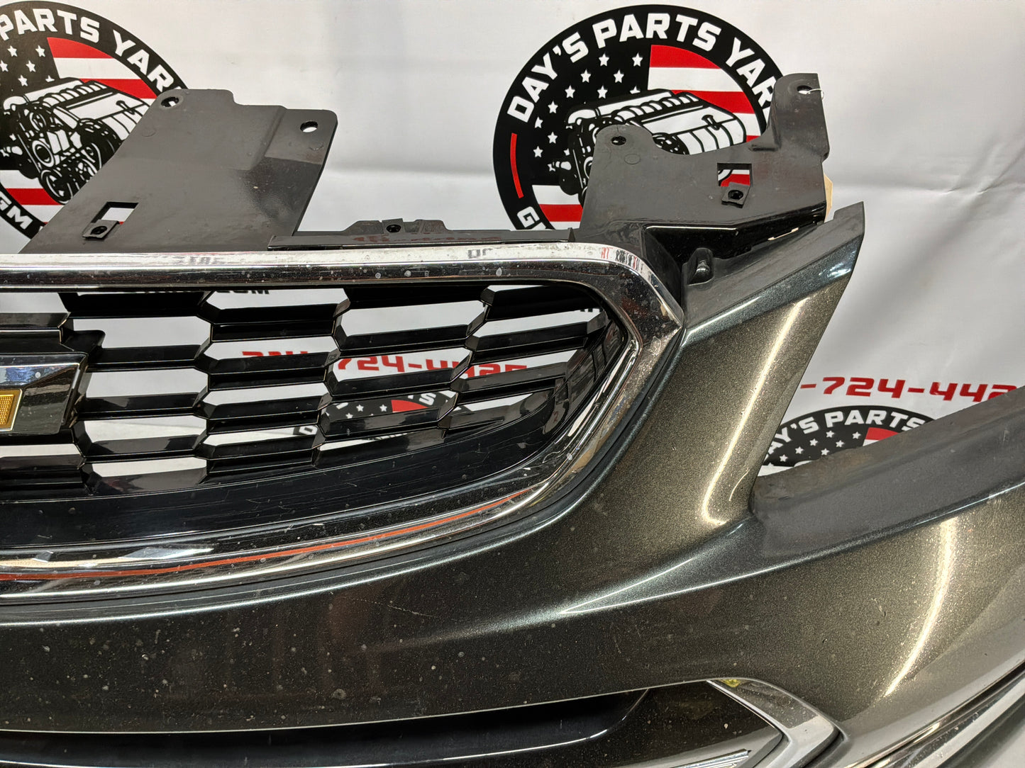 2017 Chevy SS Sedan Complete Front Bumper Fascia Cover Gray OEM