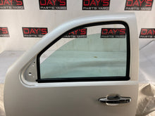 2012 Chevy Avalanche LH Driver Front Exterior Door White Assembly OEM