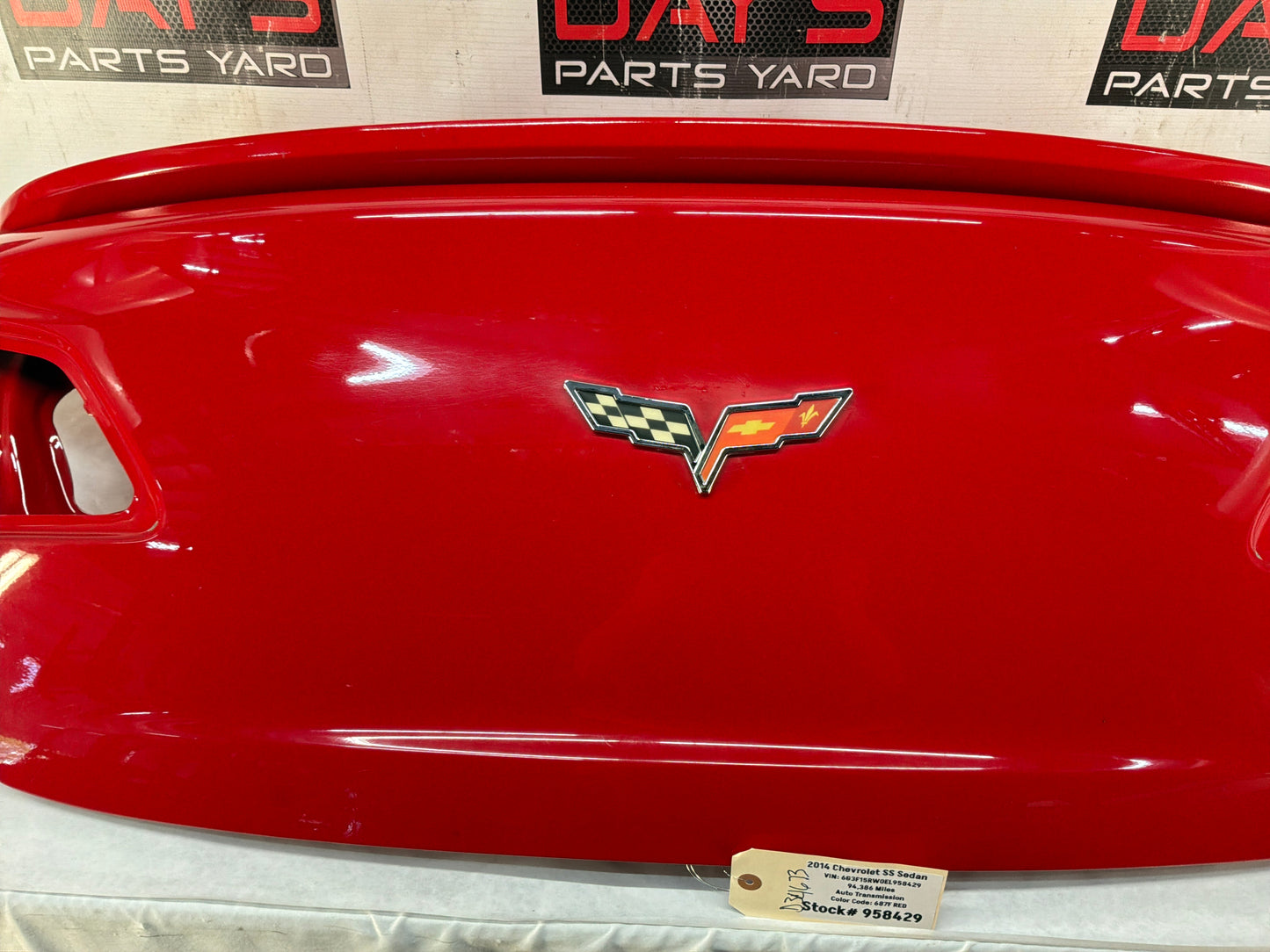 Trunk lid - Day's Parts Yard