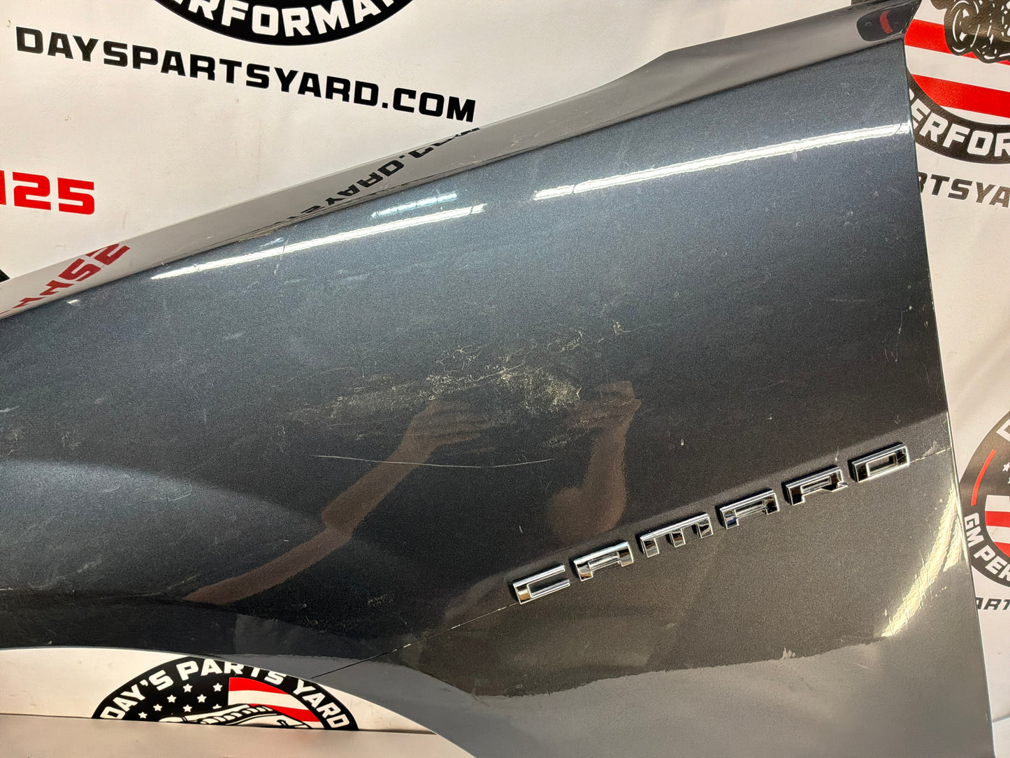 2011 Chevy Camaro SS LH Driver Front Fender Gray OEM