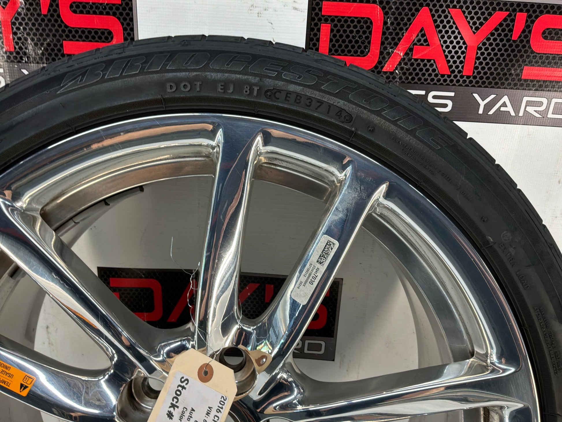 Spare tire - Day's Parts Yard